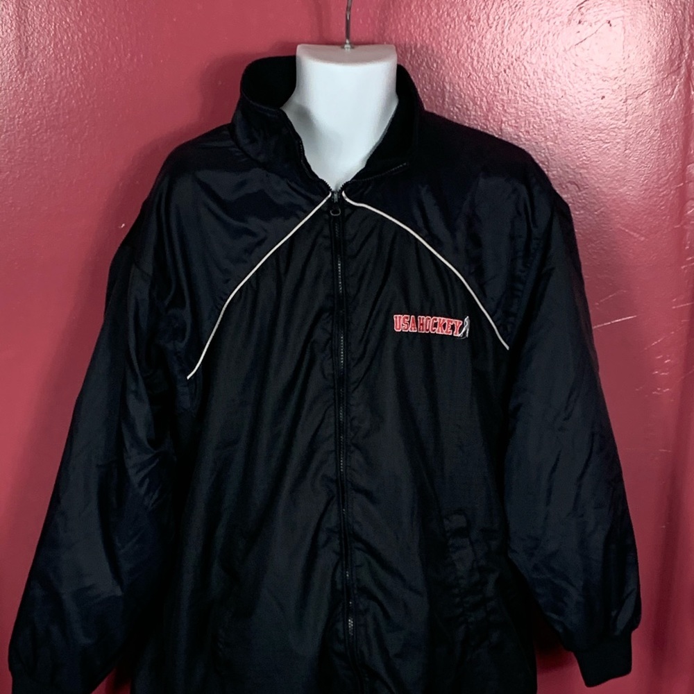 USA Hockey Mens Zip Up Hockey Jacket